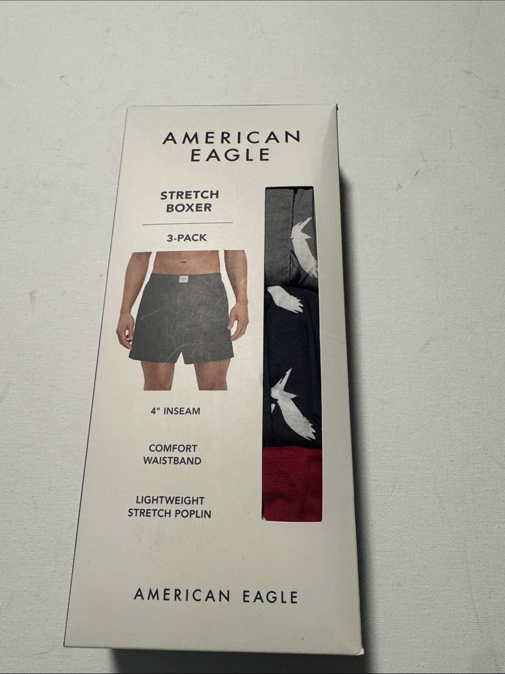 American Eagle Boxers Mens Medium 3 Pack
